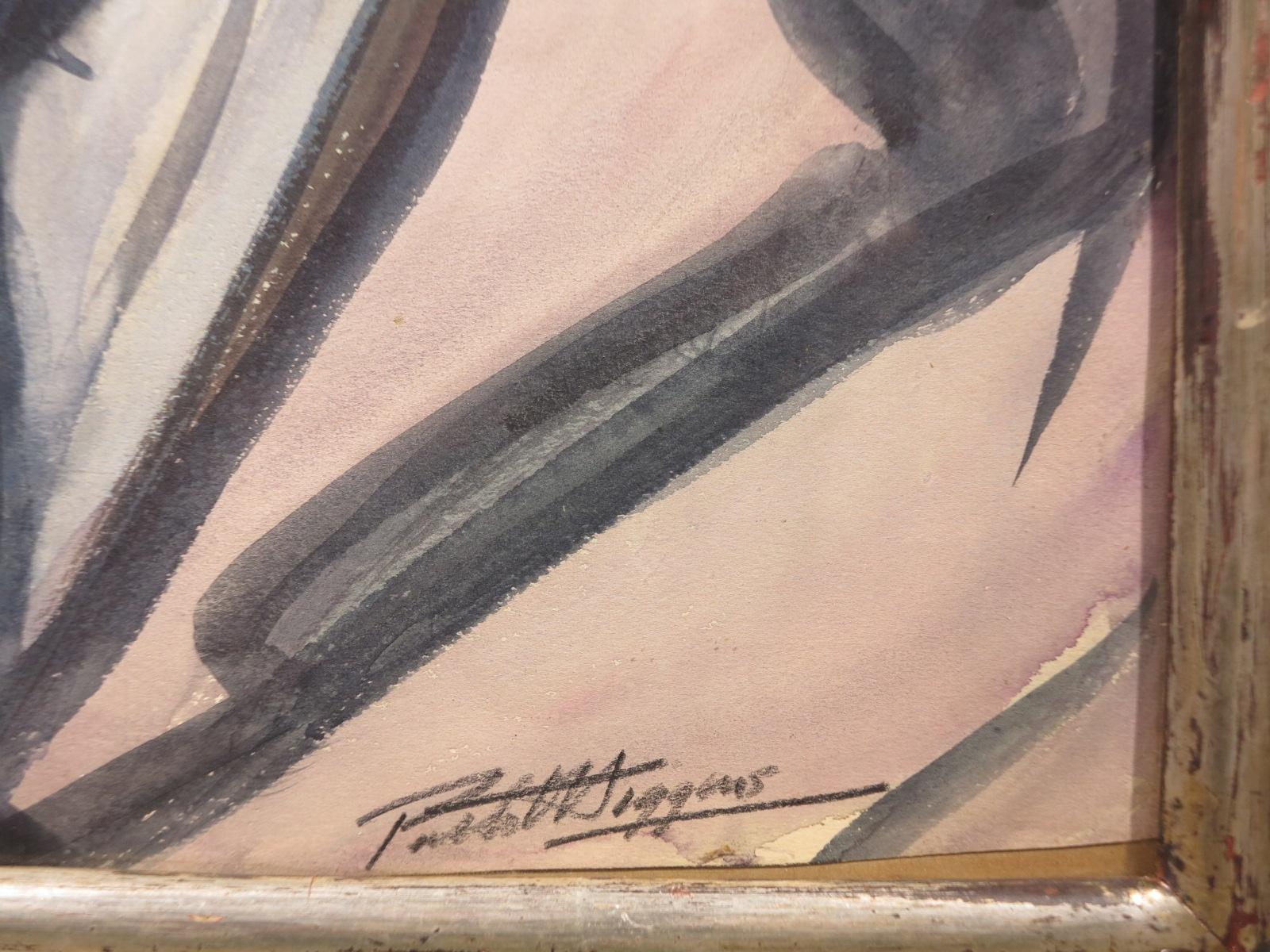 Ritratto di Don Nieves - Portrait Painting Marrone di Pablo O'Higgins