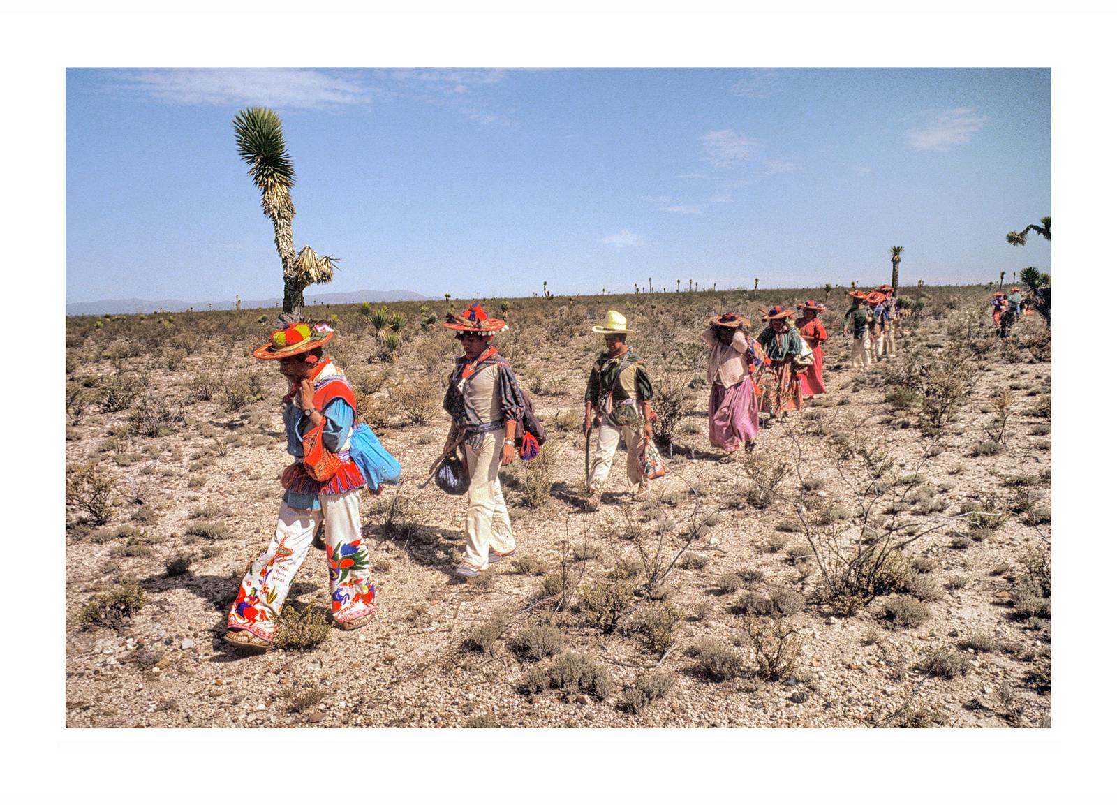 PABLO ORTIZ-MONASTERIO Figurative Photograph - HUICHOL: MOUNTAIN, DESERT, NEW YORK (`95-`21). Limited edition of 5.