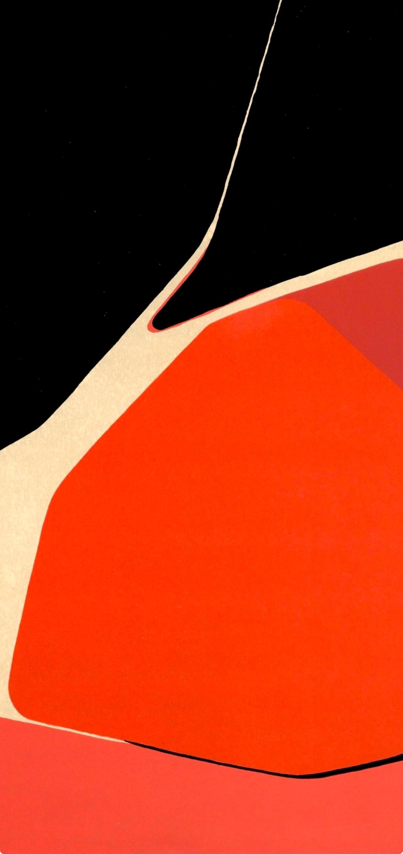 Onde, Derrière le miroir (Moderne), Print, von Pablo Palazuelo