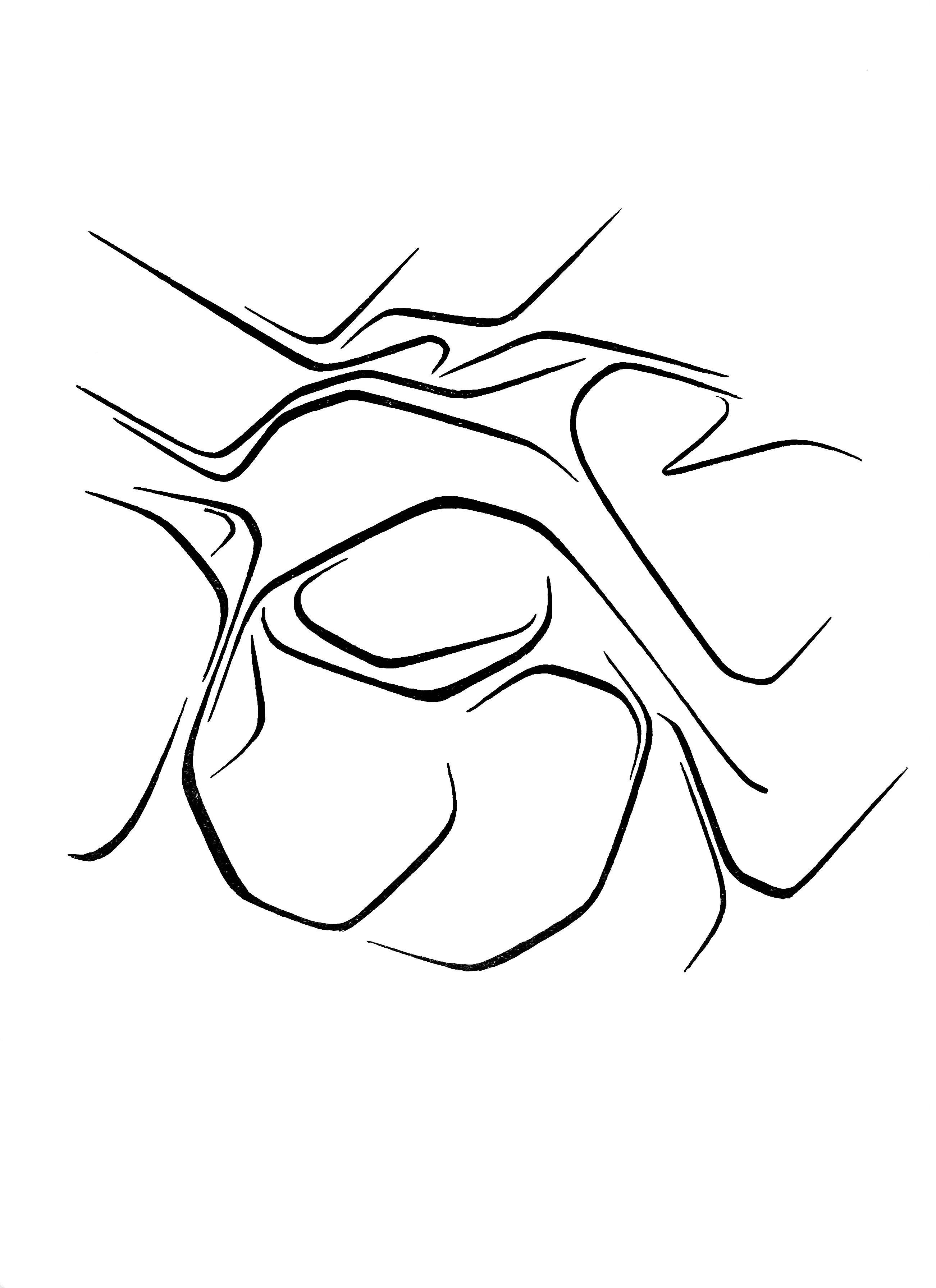 Pablo Palazuelo, Untitled, from Derriere le Miroir, 1963