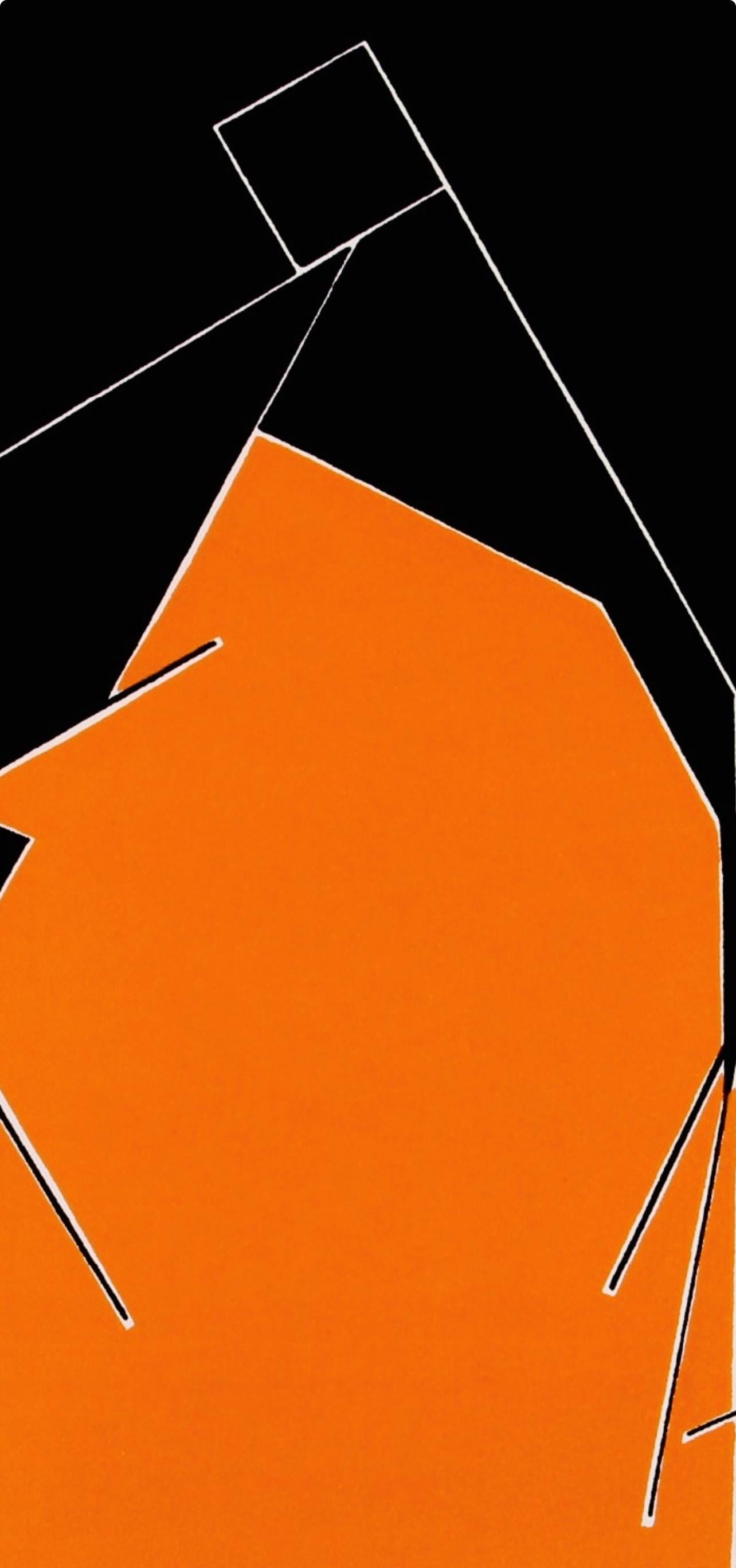 Pablo Palazuelo, Untitled, from Derriere le Miroir, 1970 For Sale 1