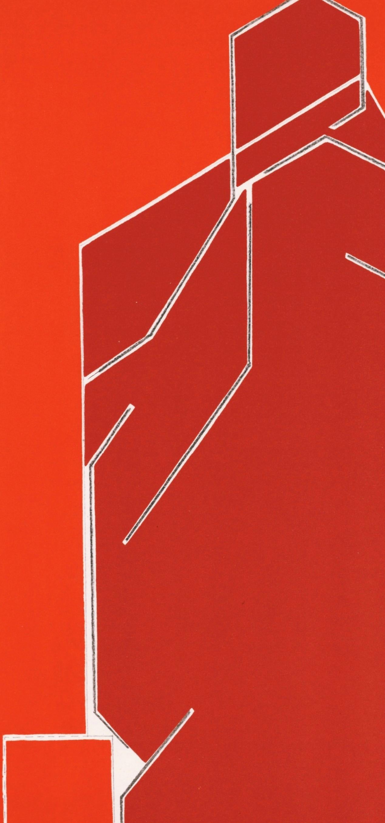 Pablo Palazuelo, Untitled, from Derriere le Miroir, 1970 For Sale 2