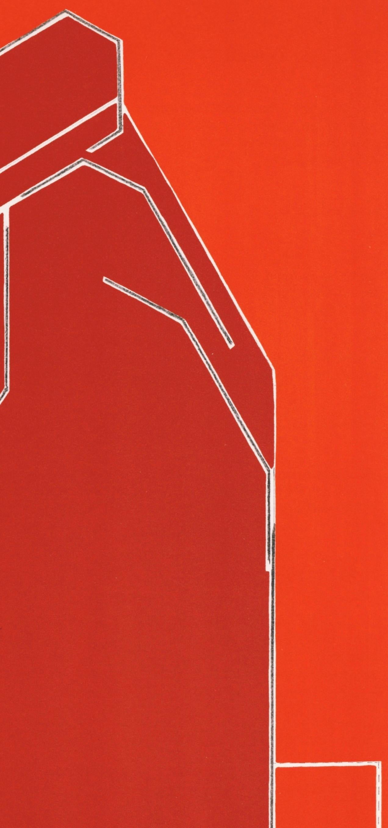 Pablo Palazuelo, Untitled, from Derriere le Miroir, 1970 For Sale 3