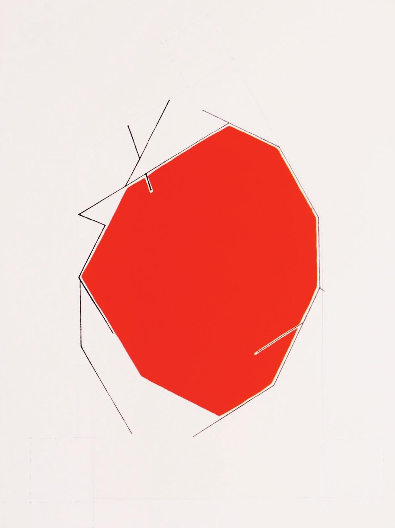 Pablo Palazuelo, Untitled, from Derriere le Miroir, 1970 For Sale 3