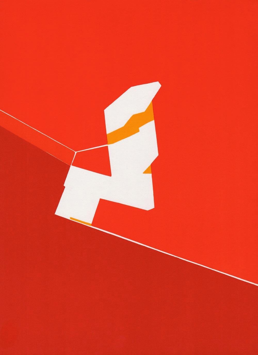 Pablo Palazuelo, Untitled, from Derriere le Miroir, 1970