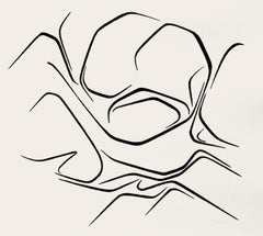 Palazuelo, Composition, Derrière le miroir (after)