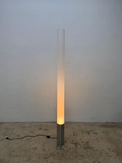 Pablo Pardo Elise Tubular Acrylic and Aluminum Floor Lamp for Pablo