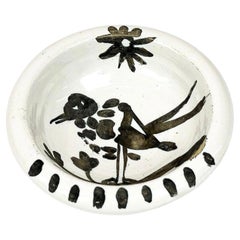 Pablo Picasso Ceramic Bowl Oiseau au Soleil