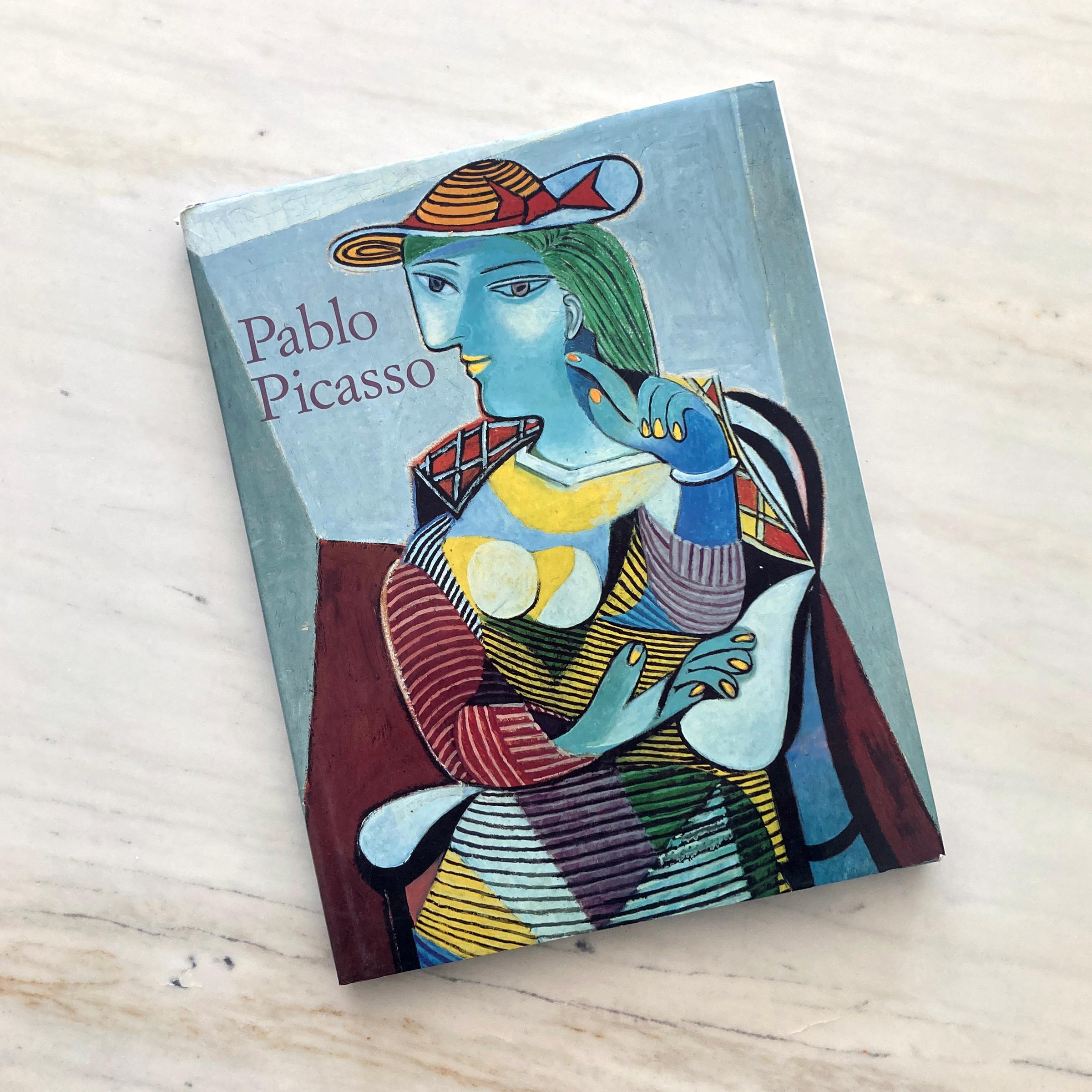 Hardcover book of Picasso illustrations and paintings published by Taschen, Ingo F. Walther, 1986, printed in Germany. Text in English.

This book explores the many contributing elements to Picasso's brilliant body of work. An abundant selection of