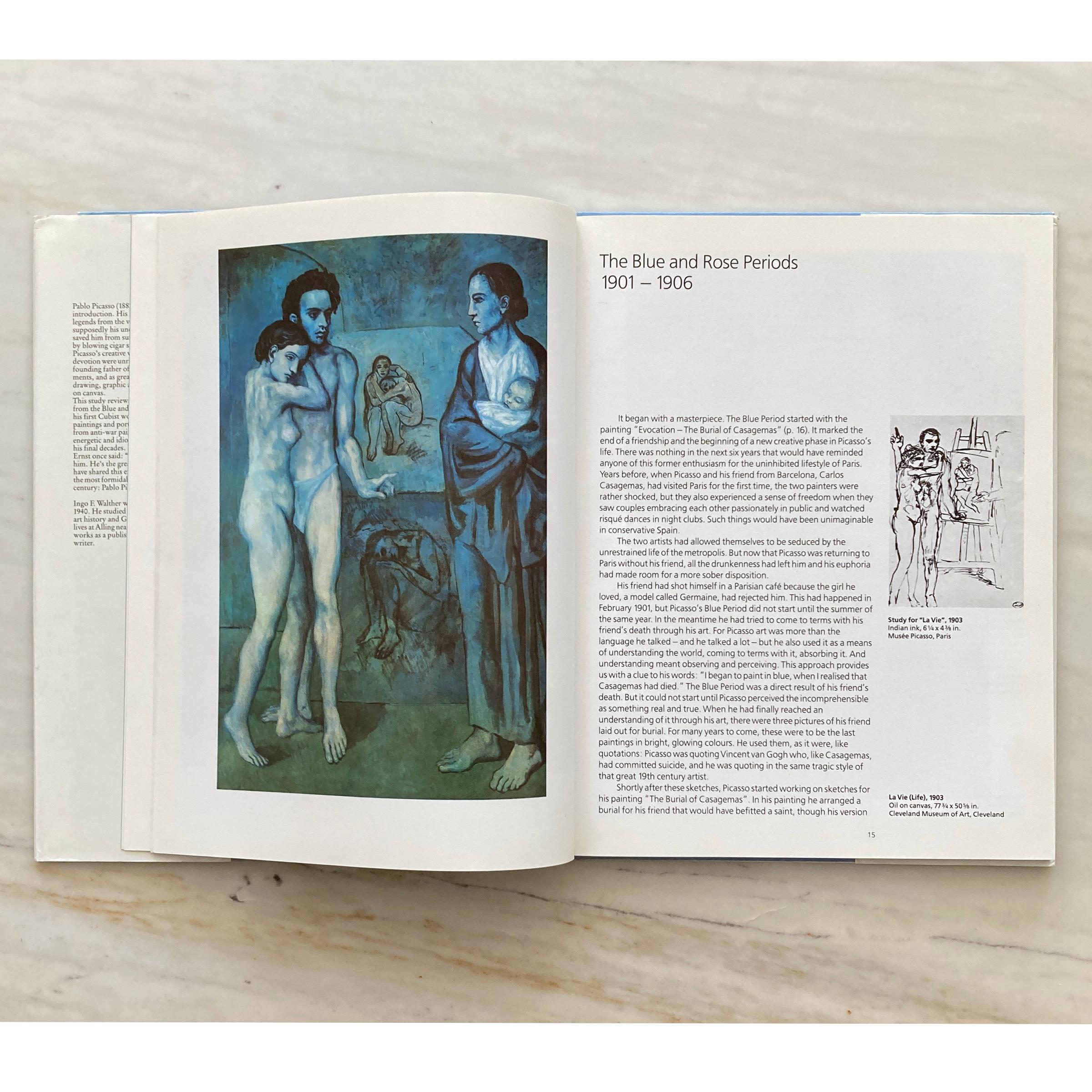 Paper Pablo Picasso: 1881-1973 Genius of the Century Book, Printed in Germany, 1986 For Sale