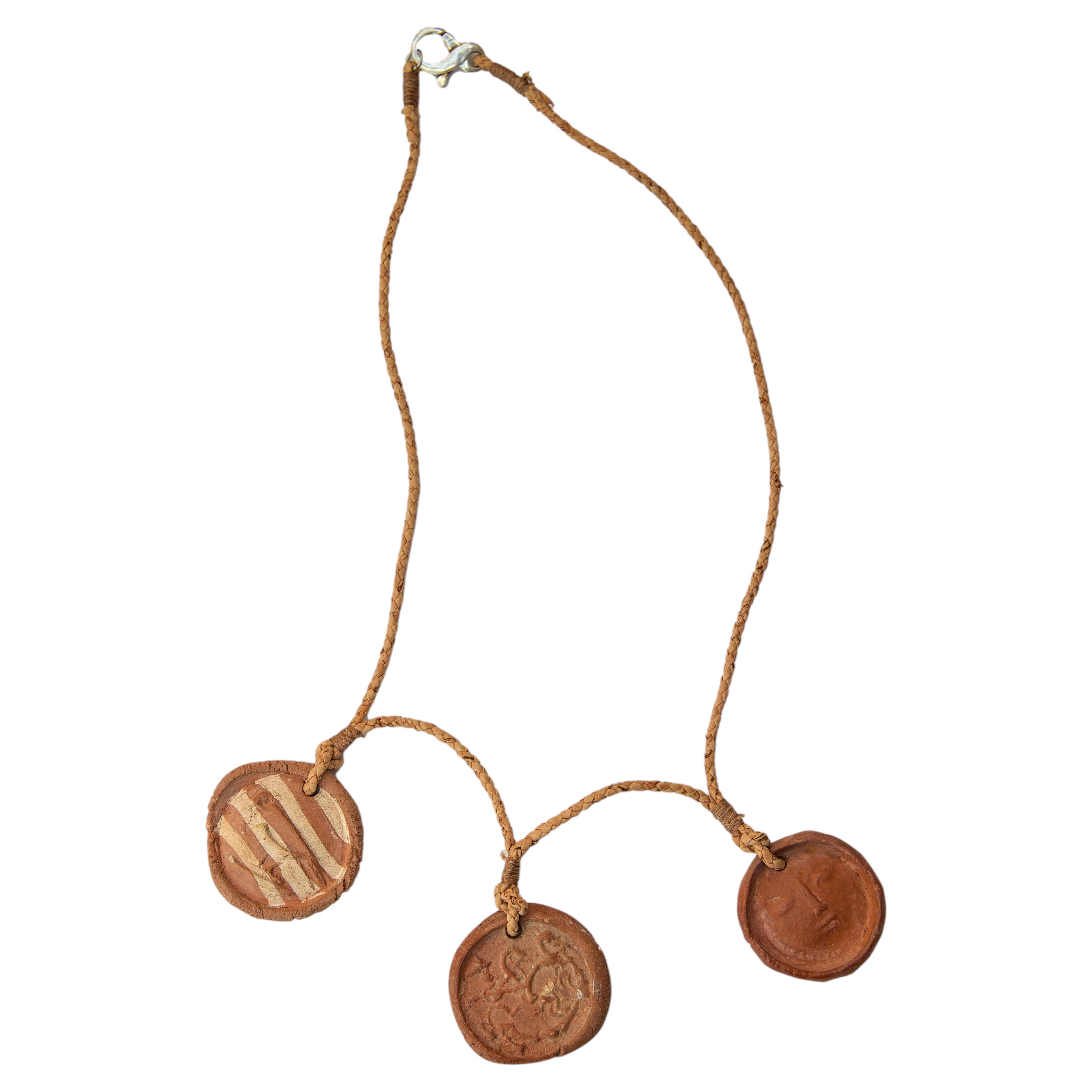 PABLO PICASSO (1881–1973), Rare three medallions, 1949. For Sale