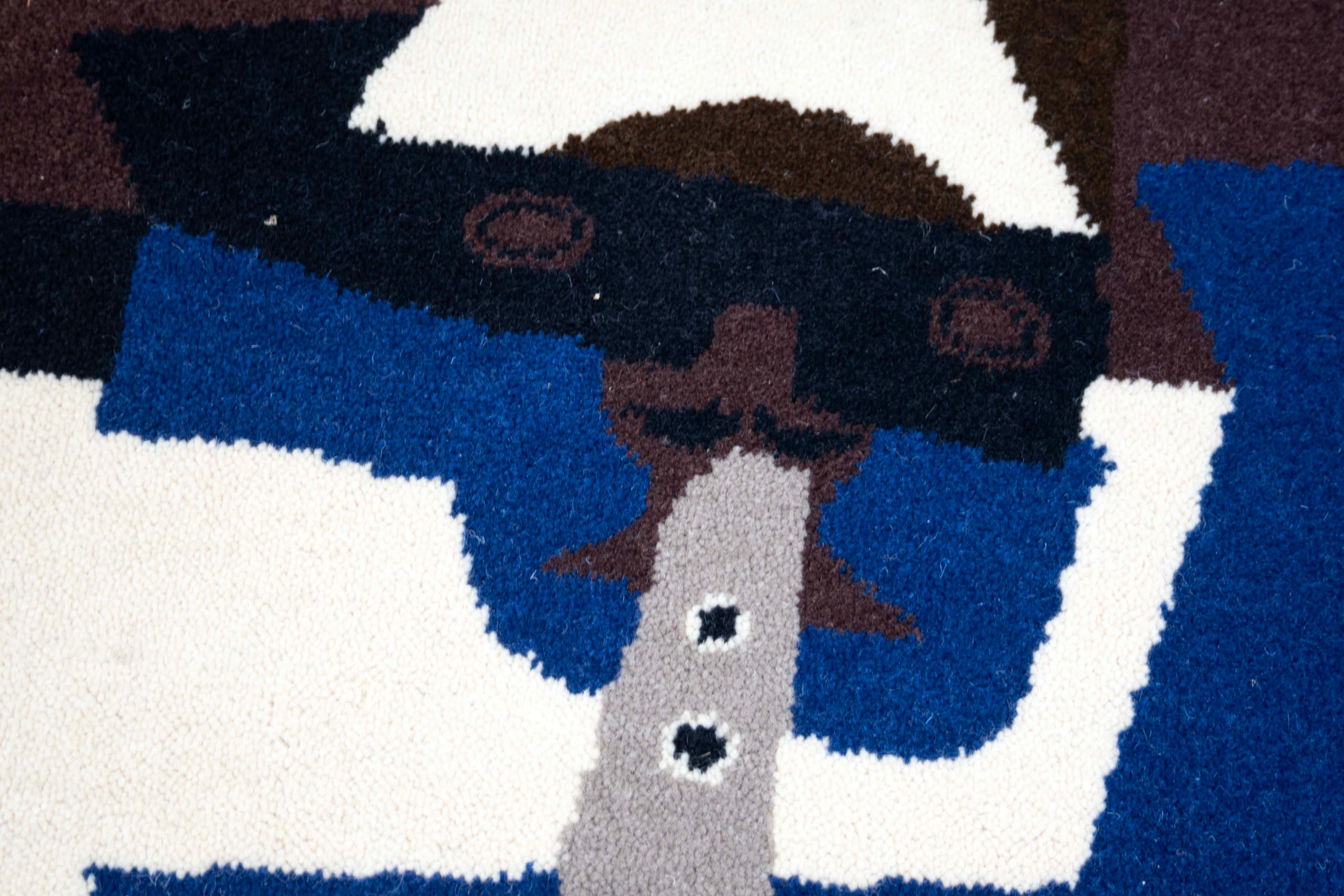Late 20th Century Pablo Picasso 3 Musicians Limited-Edition 172/500 Rug or Wall Hanging by Desso
