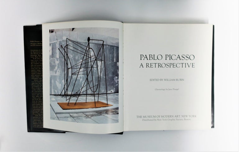 Modern Pablo Picasso, a Retrospective, Library or Coffee Table Book, 1980 New York For Sale