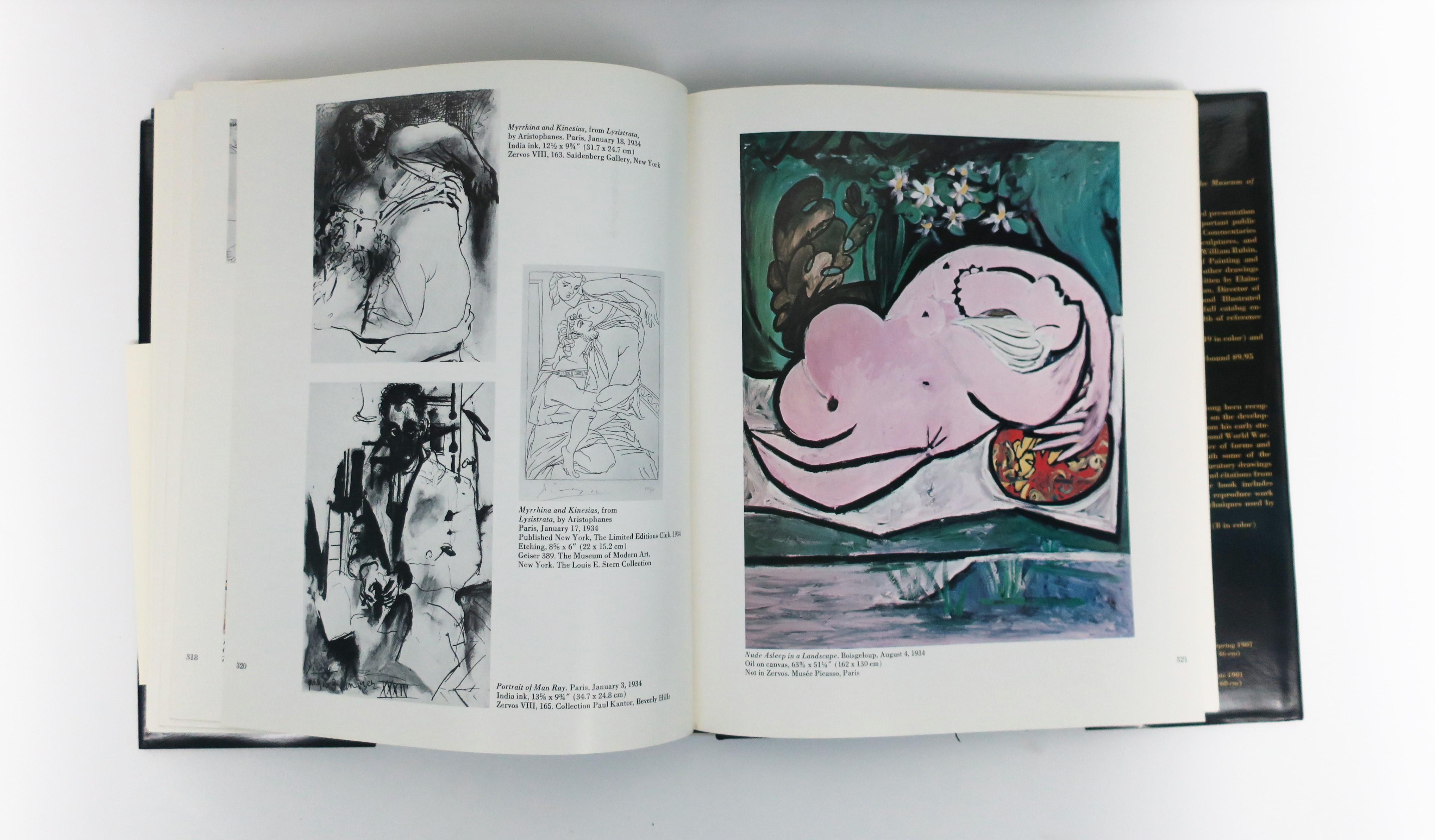 American Pablo Picasso, a Retrospective, Library or Coffee Table Book, 1980 New York For Sale