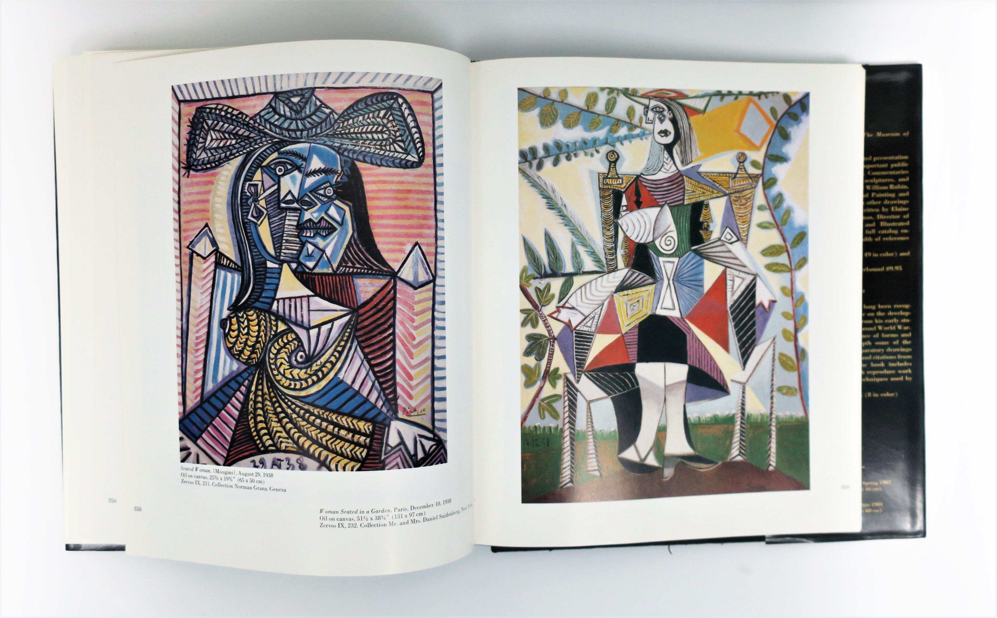 Paper Pablo Picasso, a Retrospective, Library or Coffee Table Book, 1980 New York For Sale