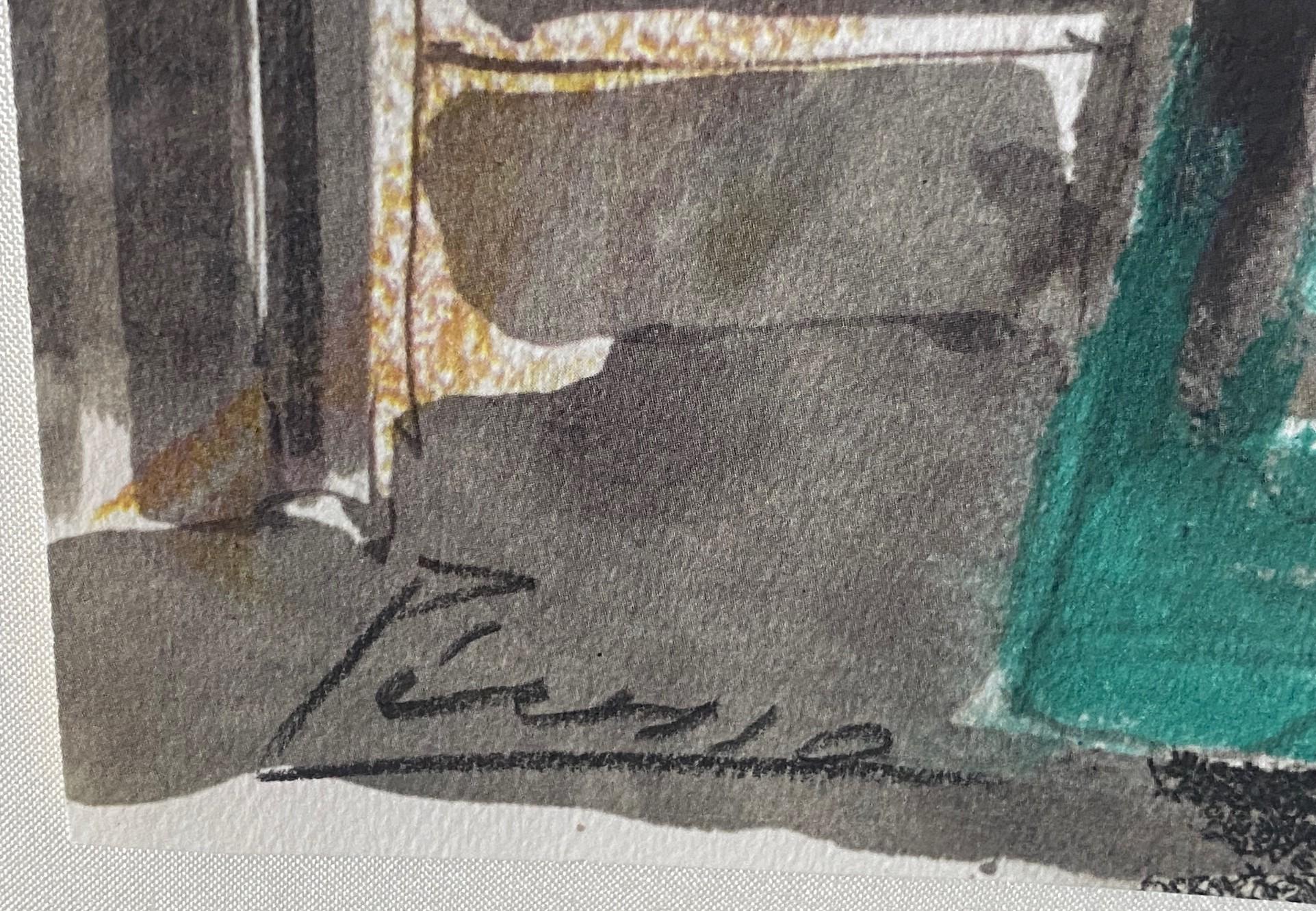 Pablo Picasso (after) Pablo Picasso, stampa litografica con cornice Toros y Toreros 38 in vendita 4