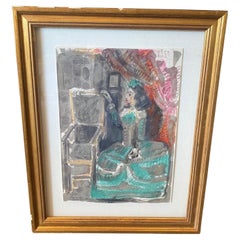 Pablo Picasso (After) Framed Lithograph Print Toros y Toreros 38