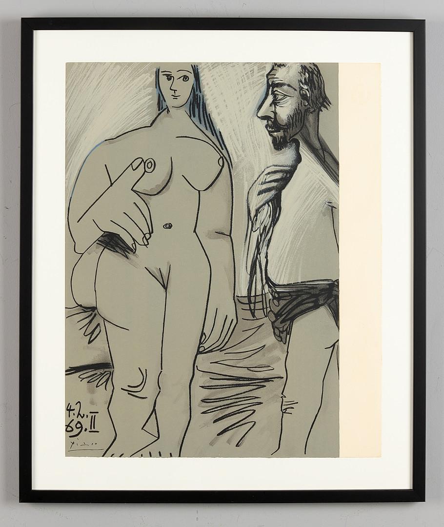 Pablo Picasso „after“ aus dem Baiser d'Avignon (Moderne) im Angebot
