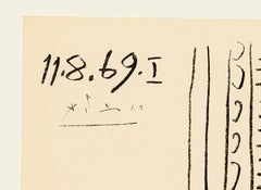 Pablo Picasso 'after' from Au Baiser d'Avignon Nr. 4