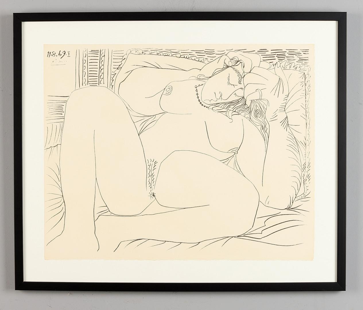 Modern Pablo Picasso 'after' from Au Baiser d'Avignon Nr. 4 For Sale