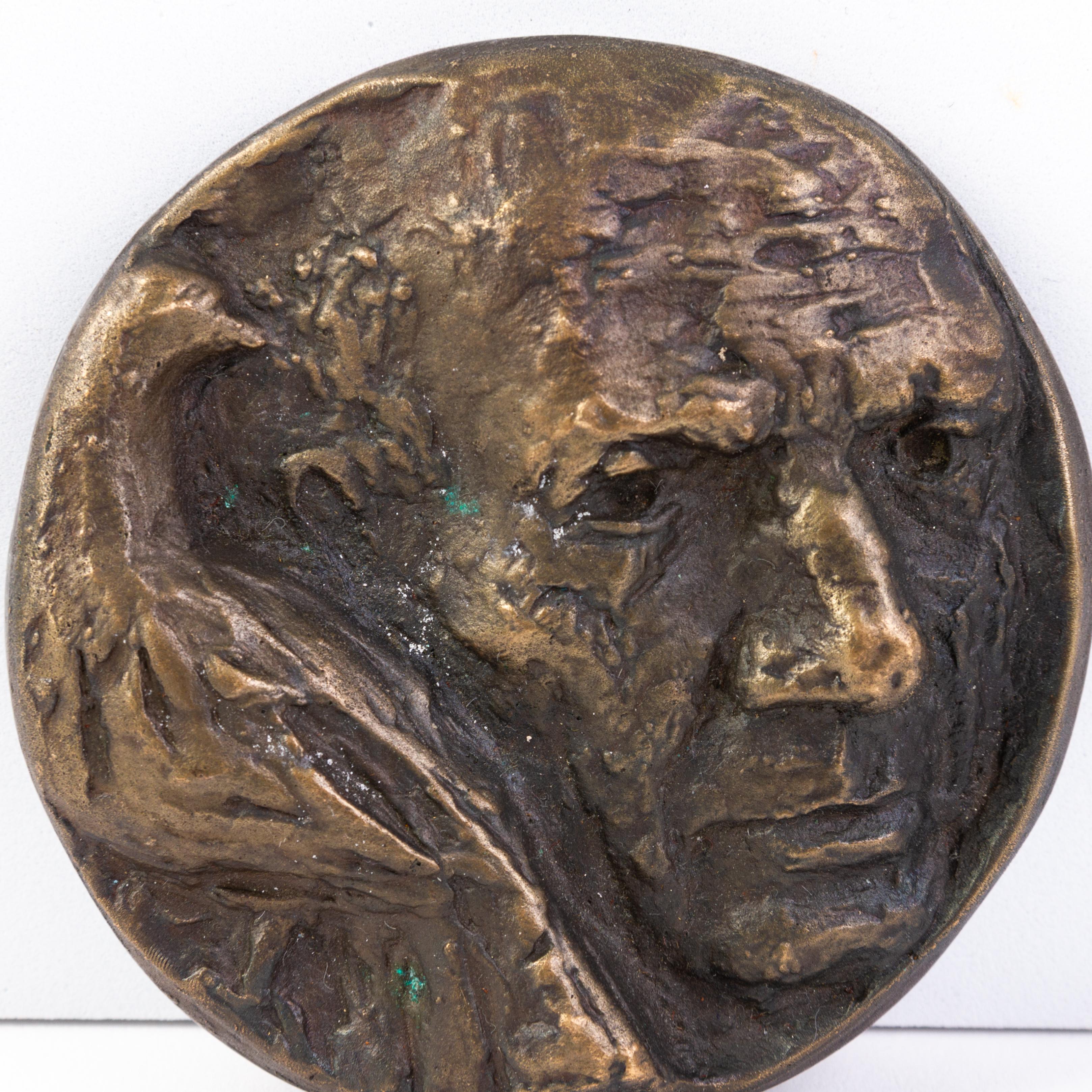In good condition
From a private collection
Free international shipping
Pablo Picasso Bronze Artist's Relief Portrait Medallion Plaque 