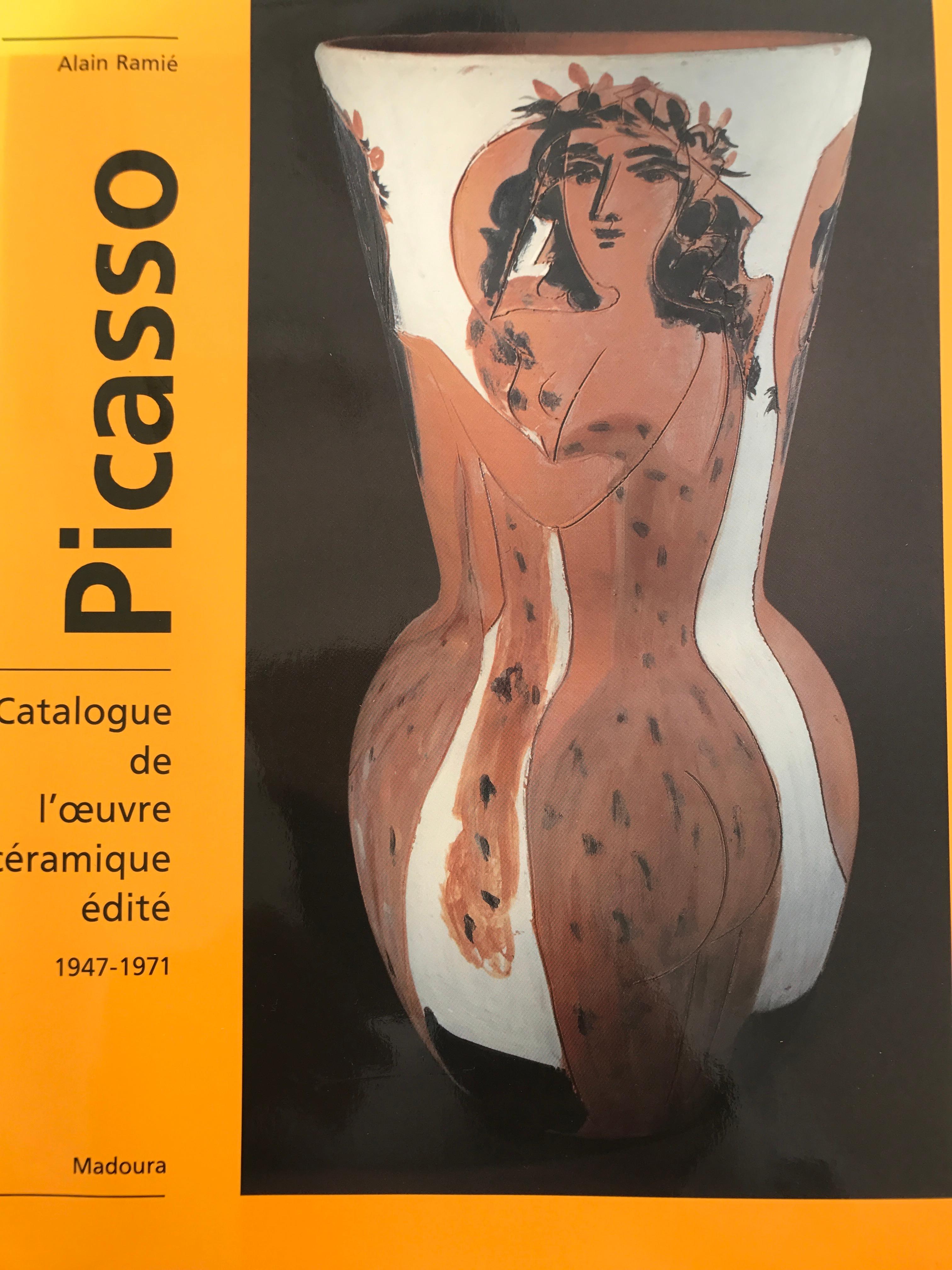 Mid-Century Modern Pablo Picasso Ceramic Bowl 