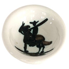 Pablo Picasso Ceramic Dish Editions Madoura Picador circa 1952