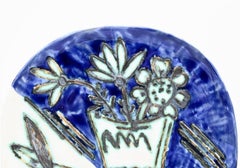 Pablo Picasso Ceramic Plate Bouquet à la Pomme