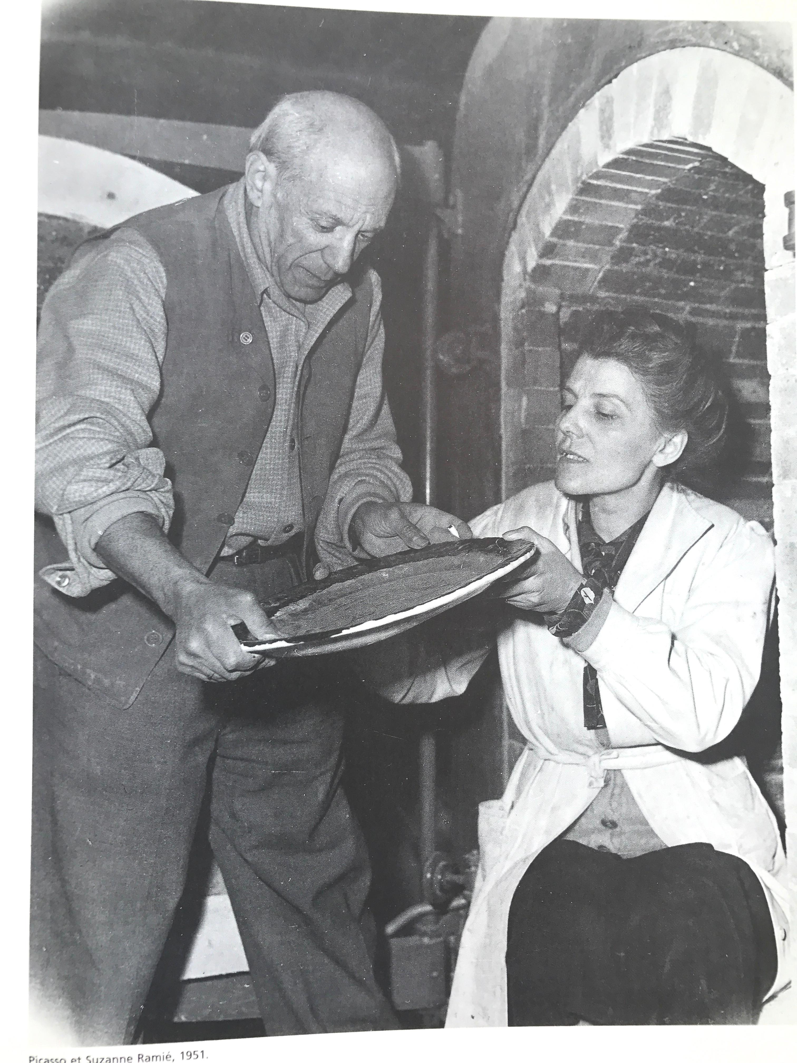 Pablo Picasso Ceramic Plate 