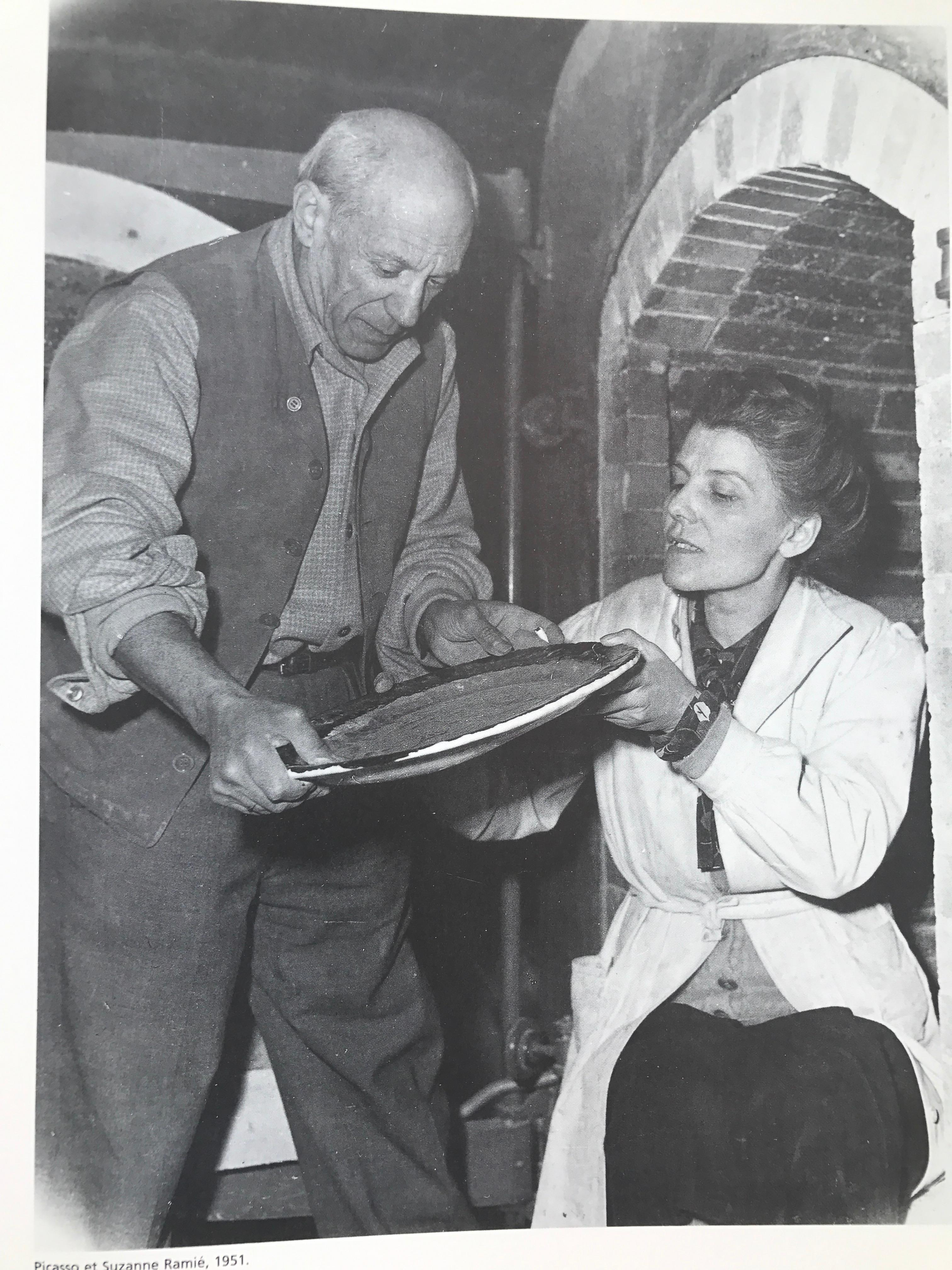 Pablo Picasso Ceramics Bowl 