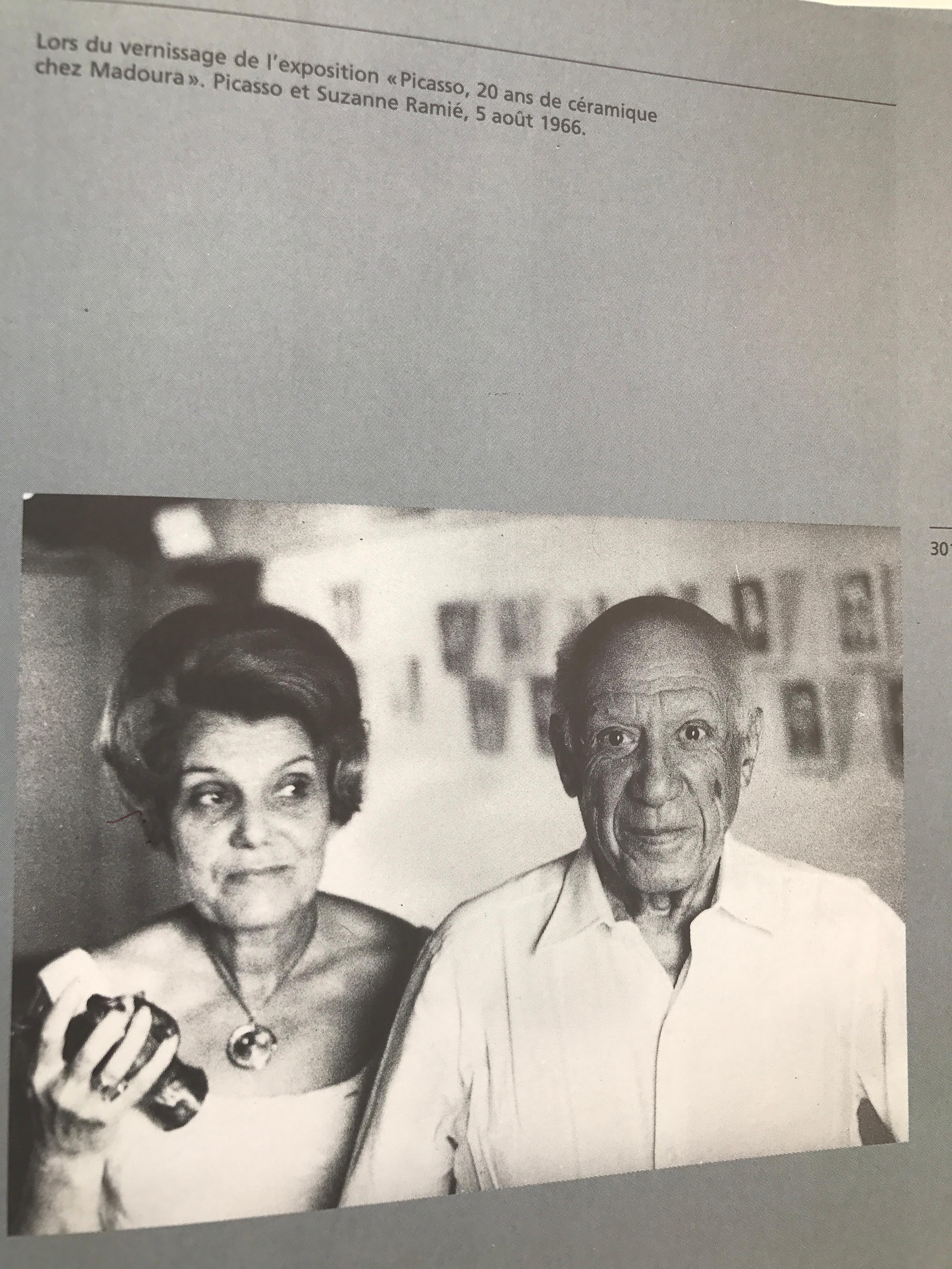 20th Century Pablo Picasso Ceramics Bowl 