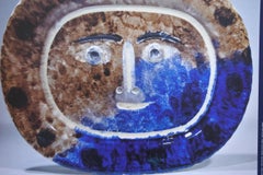 Pablo Picasso Ceramics Exhibition Poster, Galerie Madoura, Vallauris France