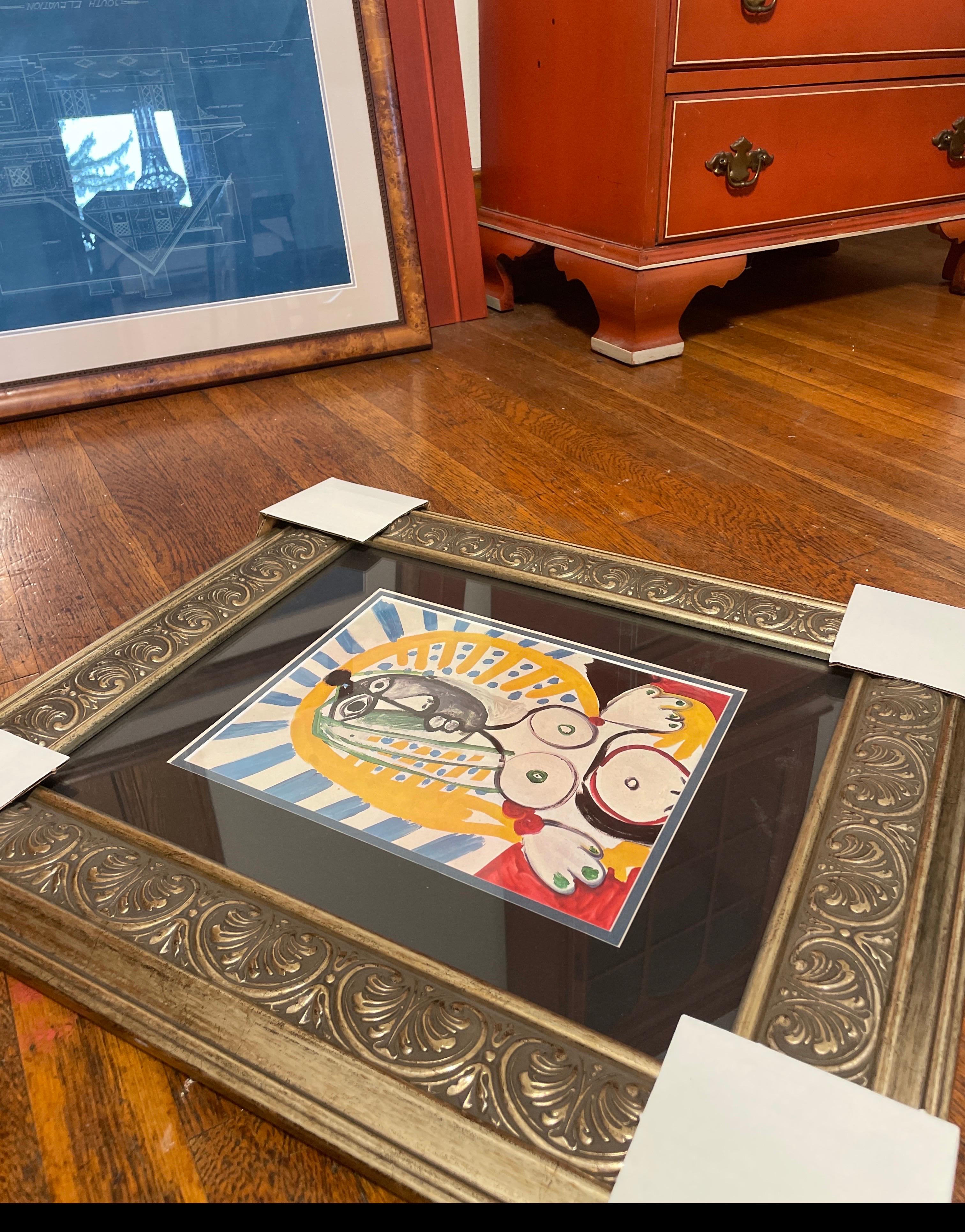 Pablo Picasso Litografía original de 1966. Aproximadamente 24x20 pulgadas, y enmarcado a medida. Incluye certificado de autenticidad en la parte trasera del marco.

Rocmar Studio ha lanzado ahora una colección de grabados de edición limitada de