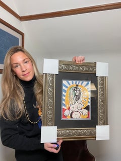 Pablo Picasso Color Plate Lithograph Original Artwork Limited Edition 1966