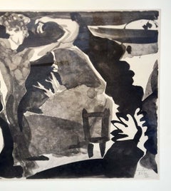 Pablo Picasso "Dancing Woman" Lithograph, 1960