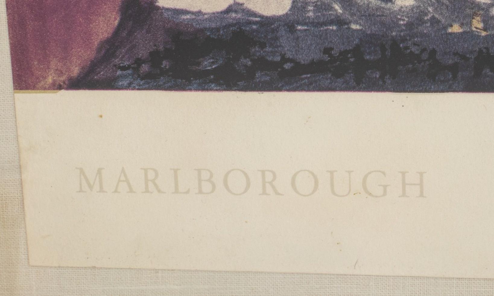 Affiche de Pablo PIcasso « Earl of Marlborough », lithographie 1