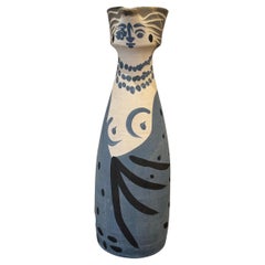 Pablo Picasso Edition Madoura Vase  pitcher "Woman "  1955