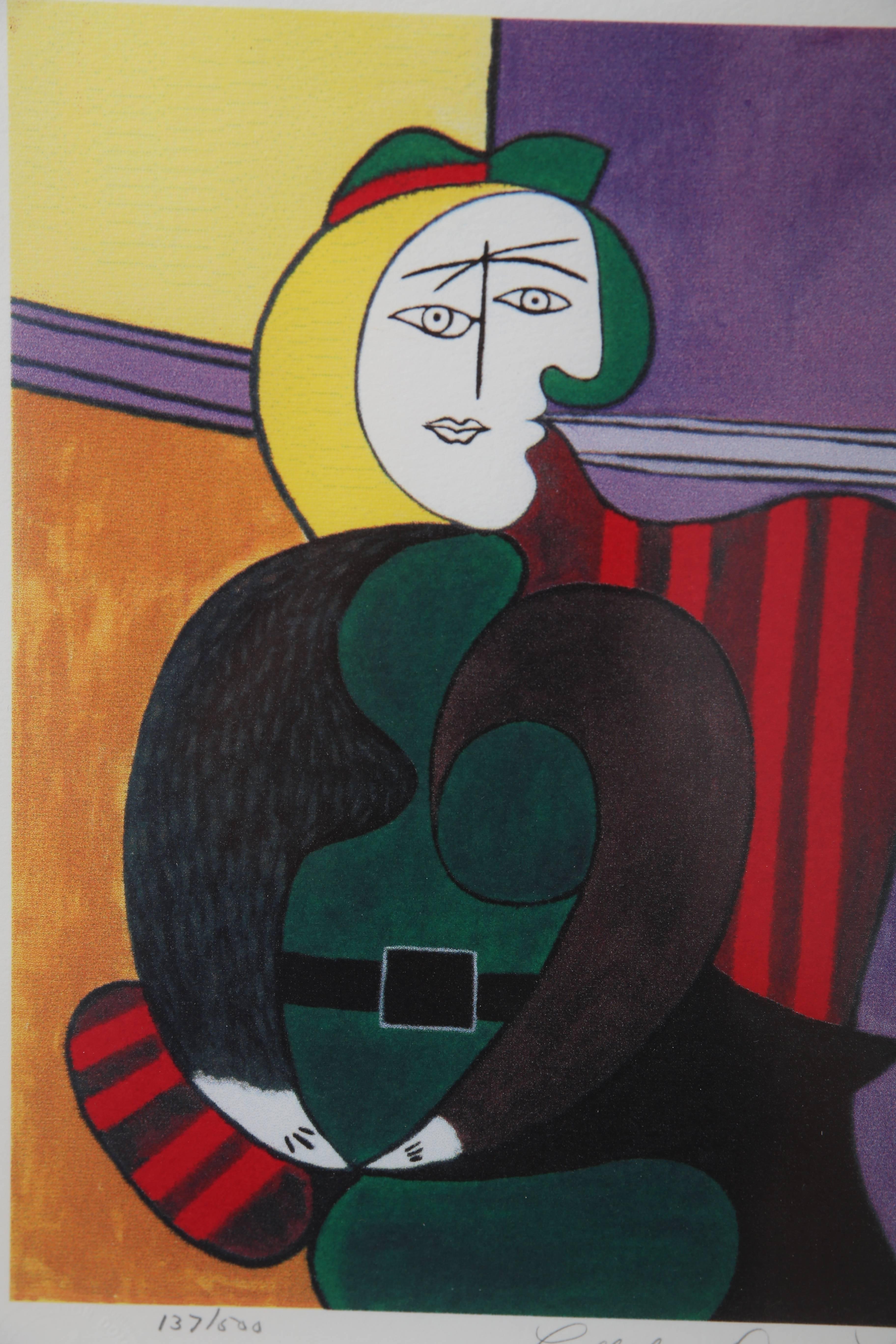 Pablo Picasso 'The Bathers' Estate Signed Limited Edition Giclee Print – 14.5x11