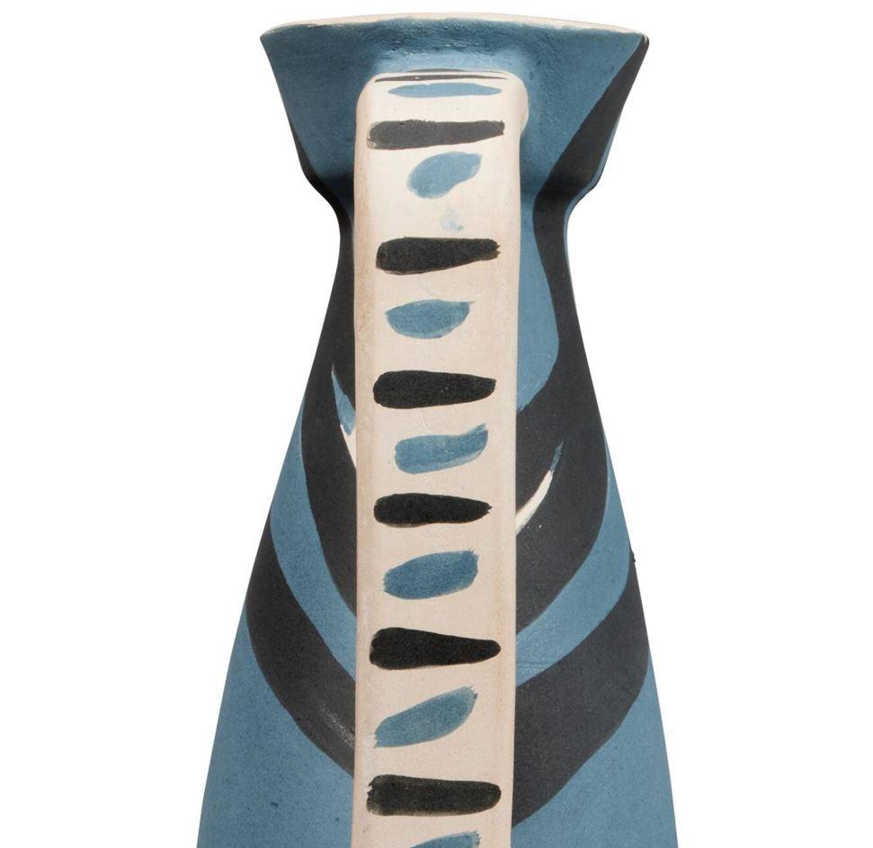 Pablo Picasso Madoura Femme Sculpture Pitcher Ewer Vase AR 297 Painted Ceramic in vendita 3