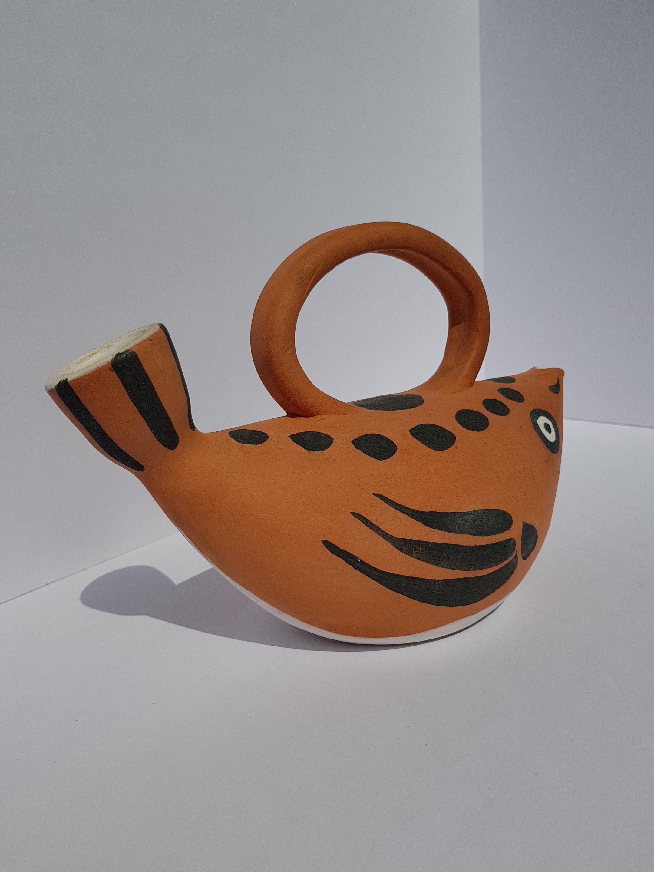 Pichet Poisson Madoura Ceramics en édition limitée AR 139 de Pablo Picasso en vente 7