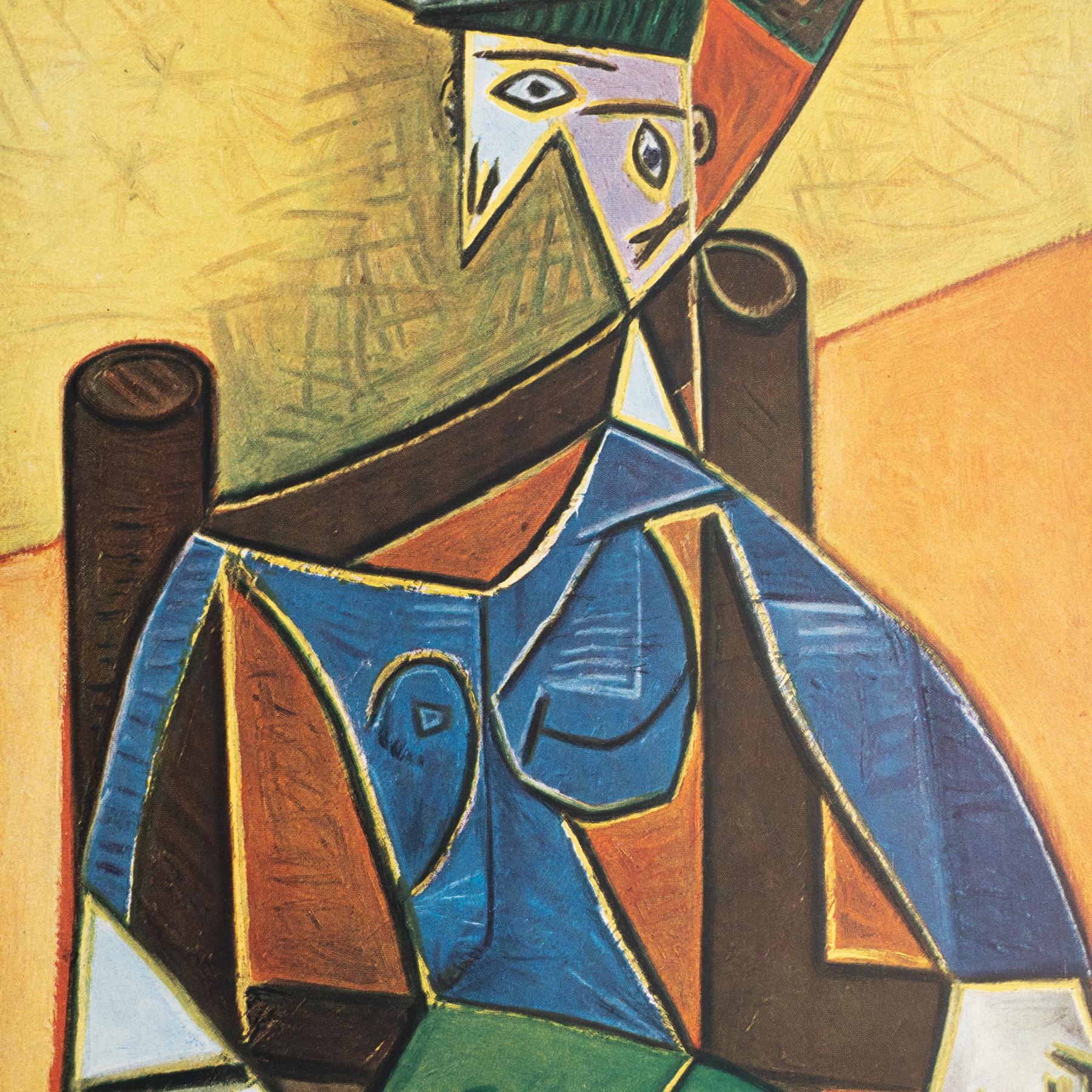 French Pablo Picasso Framed Artwork, Editions du Chene, 1943