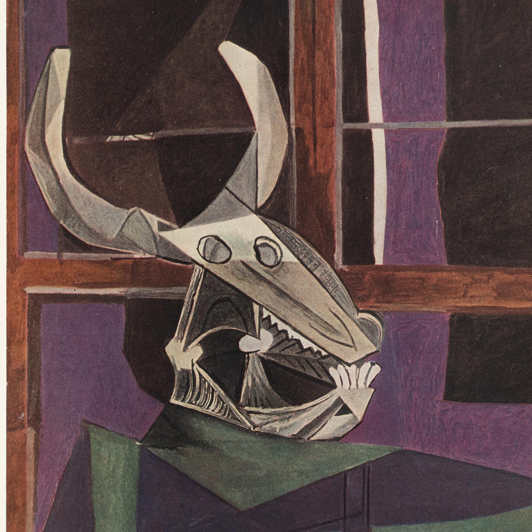 French Pablo Picasso Framed Artwork, Editions du Chene, 1943 For Sale