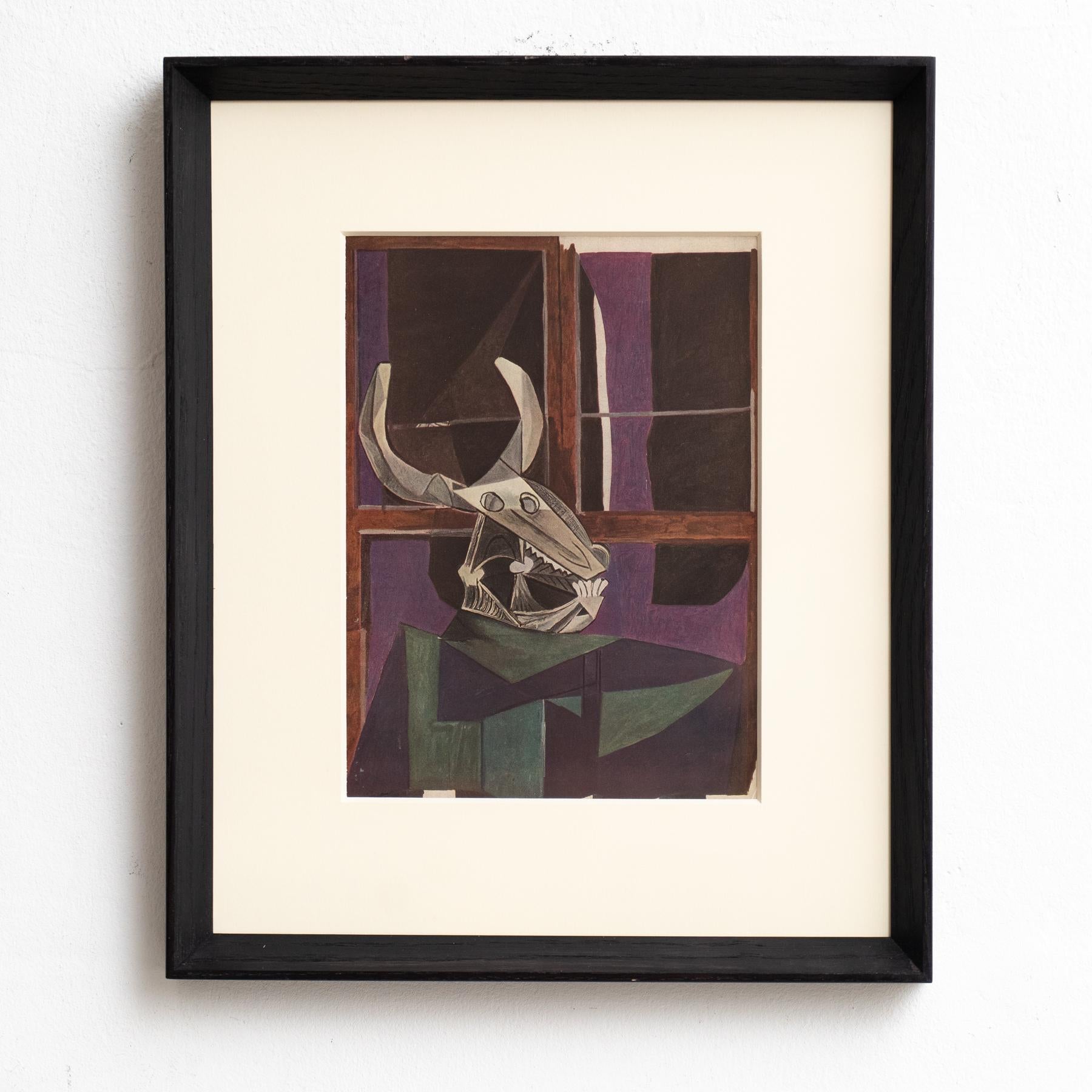 Pablo Picasso, opera d'arte incorniciata, Editions du Chene, 1943 In condizioni buone in vendita a Barcelona, Barcelona