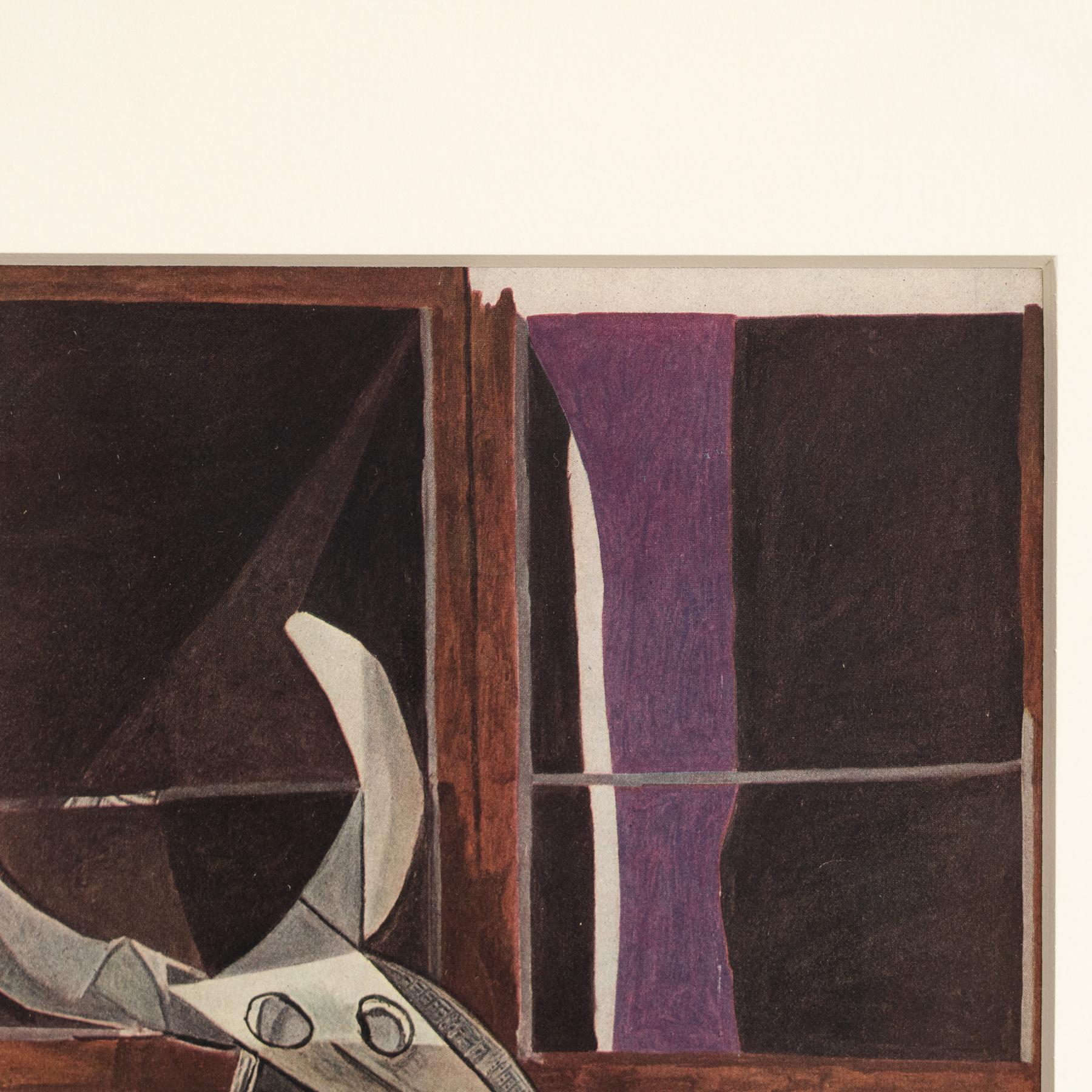 Mid-20th Century Pablo Picasso Framed Artwork, Editions du Chene, 1943 For Sale