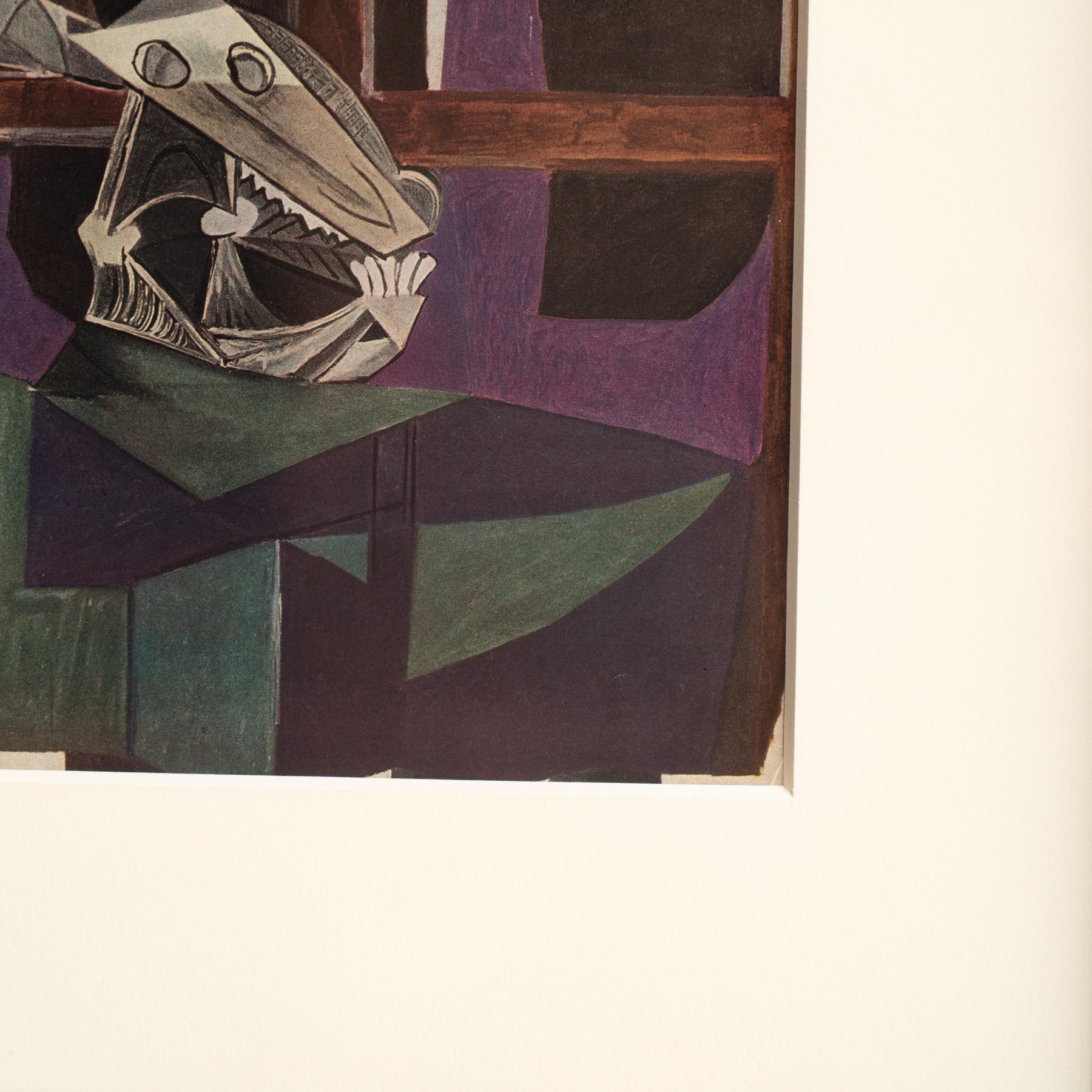 Carta Pablo Picasso, opera d'arte incorniciata, Editions du Chene, 1943 in vendita