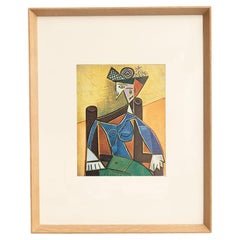 Pablo Picasso Framed Artwork, Editions du Chene, 1943