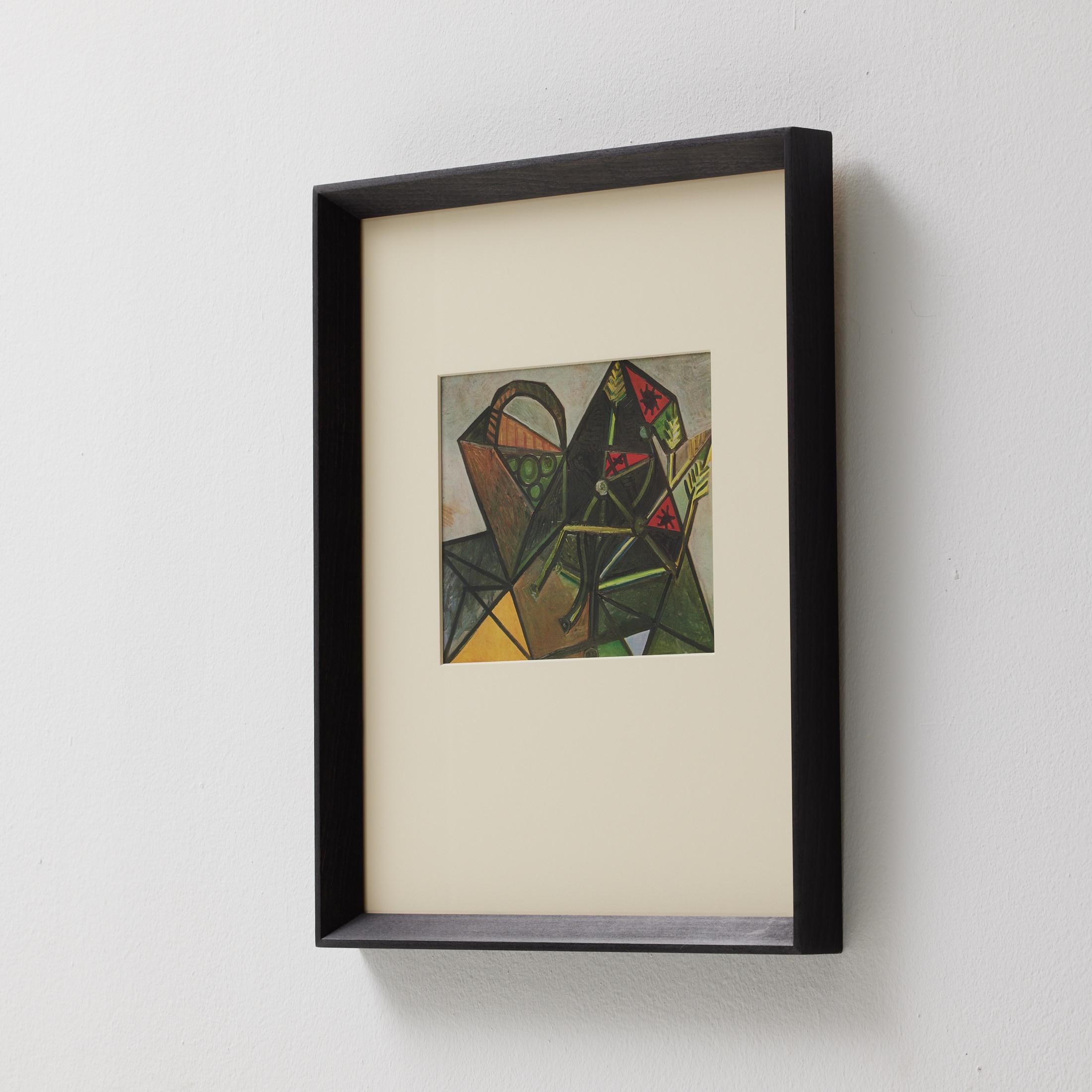 Gerahmte Farbkrone von Pablo Picasso, Editions du Chene, 1943 im Angebot 3