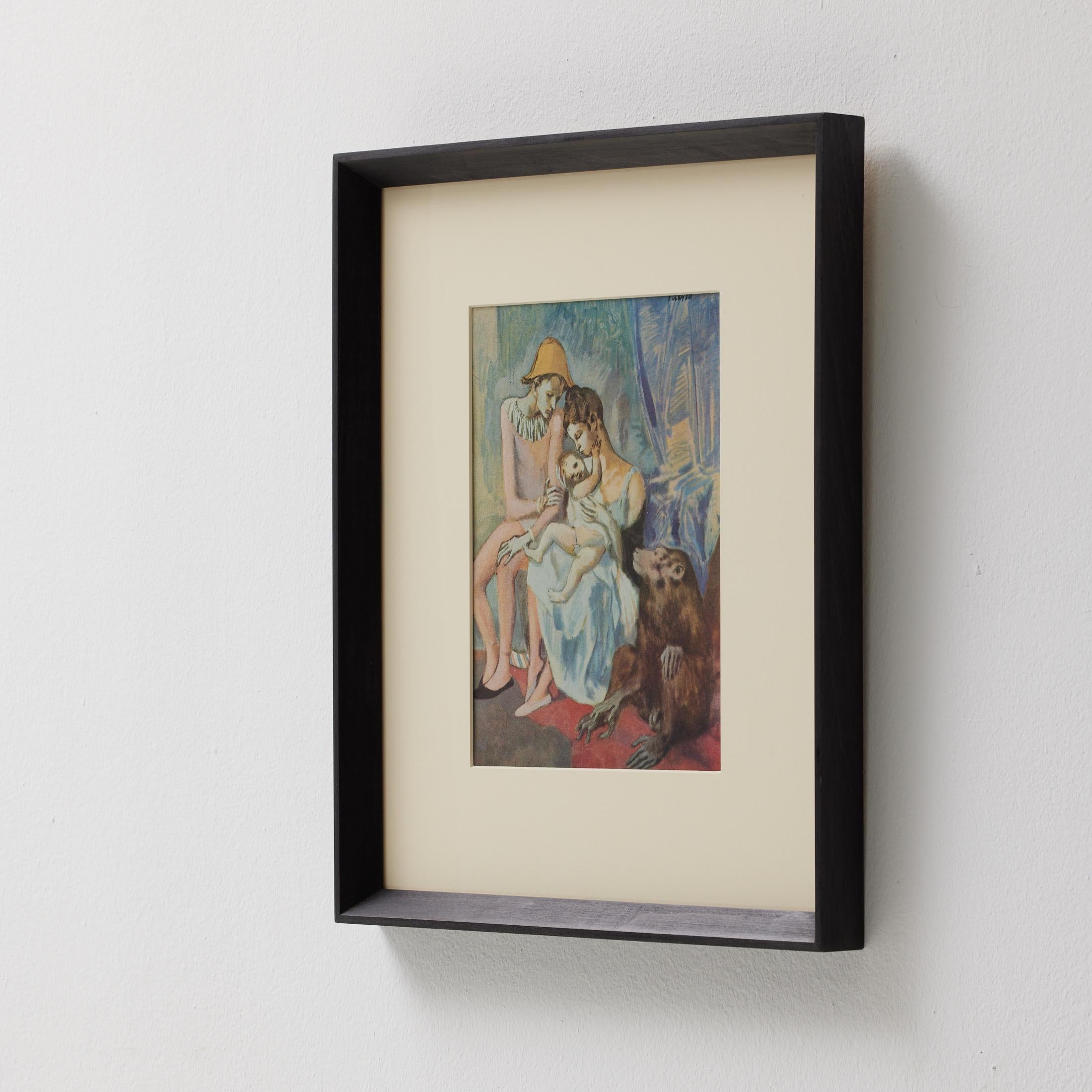 Gerahmte Farbkrone von Pablo Picasso, Editions du Chene, 1943 im Angebot 3