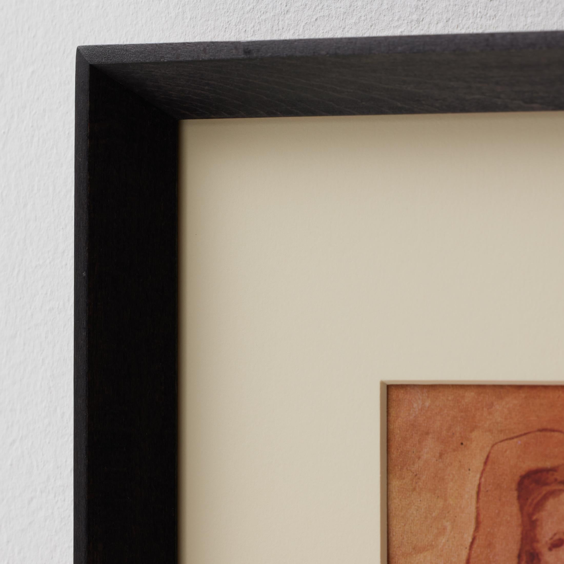 Gerahmte Farbkrone von Pablo Picasso, Editions du Chene, 1943 im Angebot 3