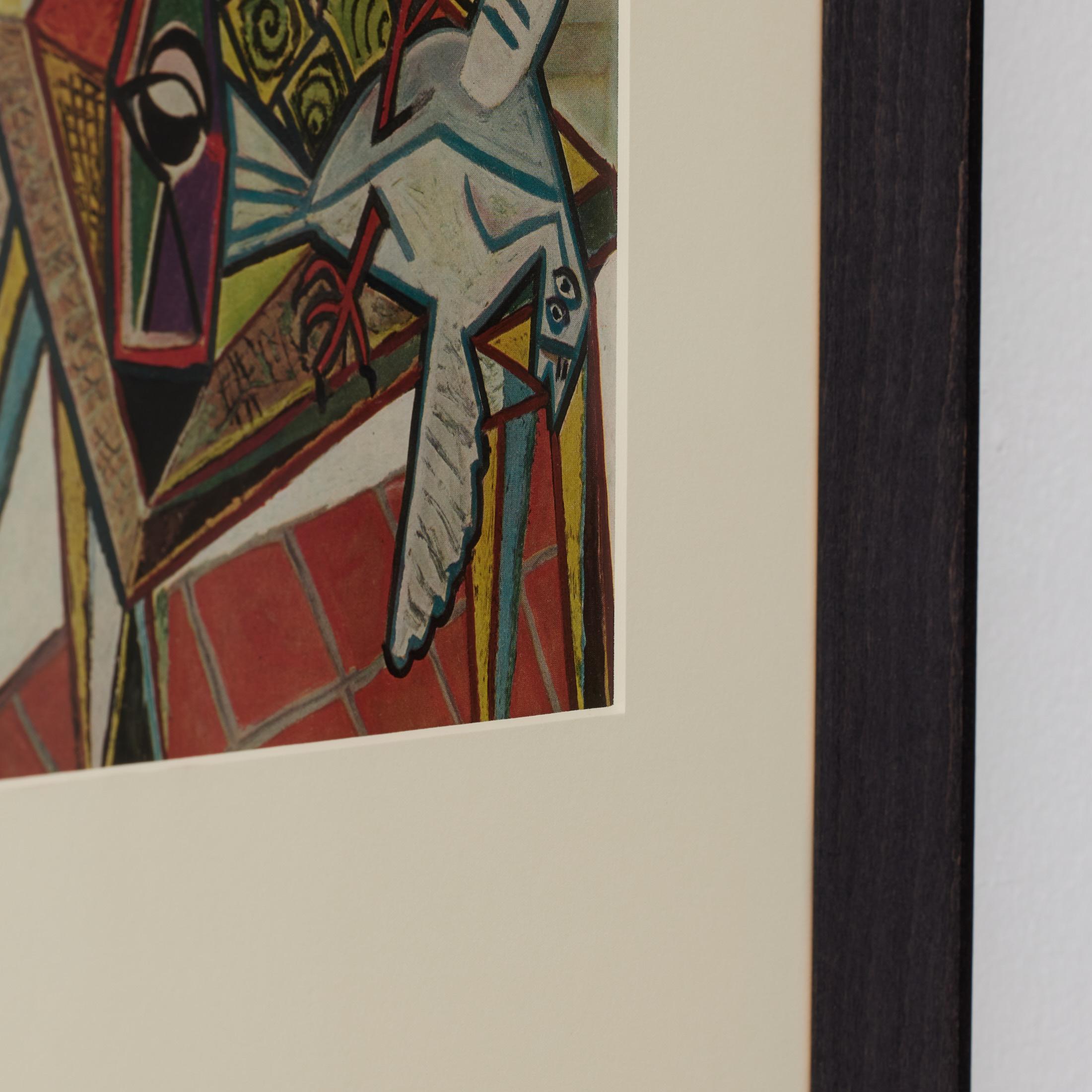 Pablo Picasso Framed Color Cliche, Editions du Chene, 1943 For Sale 4
